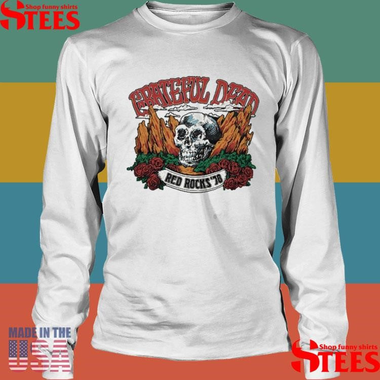 Red Rocks Grateful Dead Skull T-shirt