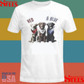 Red White And Blue Dogs Shirts