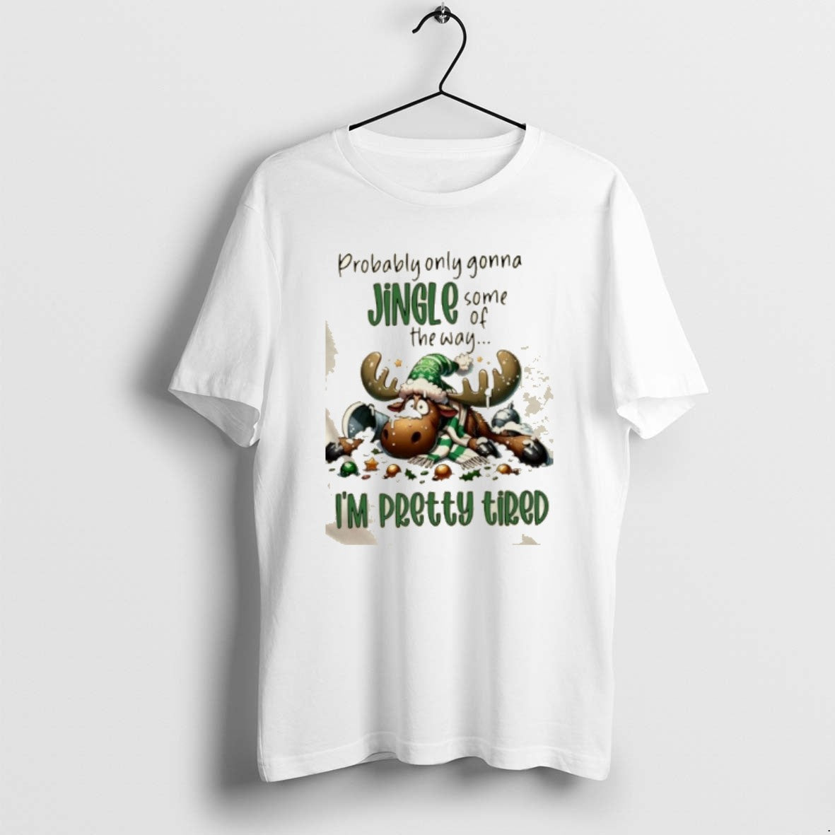 Official Reindeer Probably Only Gonna Jingle Some Of The Way Im Pretty Tired T-Shirts, Hoodie, Sweatshirt | CiraTrend.com