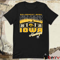 ReliaQuest Bowl Champions 2025 Iowa Hawkeyes football Logos t-shirt