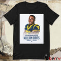 Remembering William Davis 2002 – 2026 West Virginia University Poster t-shirt