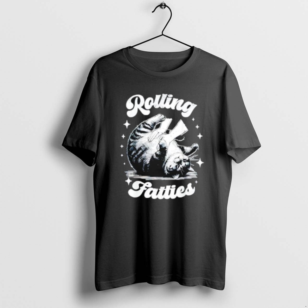 Official Retro Funny Rolling Fatties Vintage Sarcastic Cat Meme T-Shirts, Hoodie, Sweatshirt | CiraTrend.com