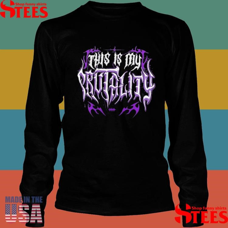 Rhea Ripley This Is My Brutality Logo Shirts
