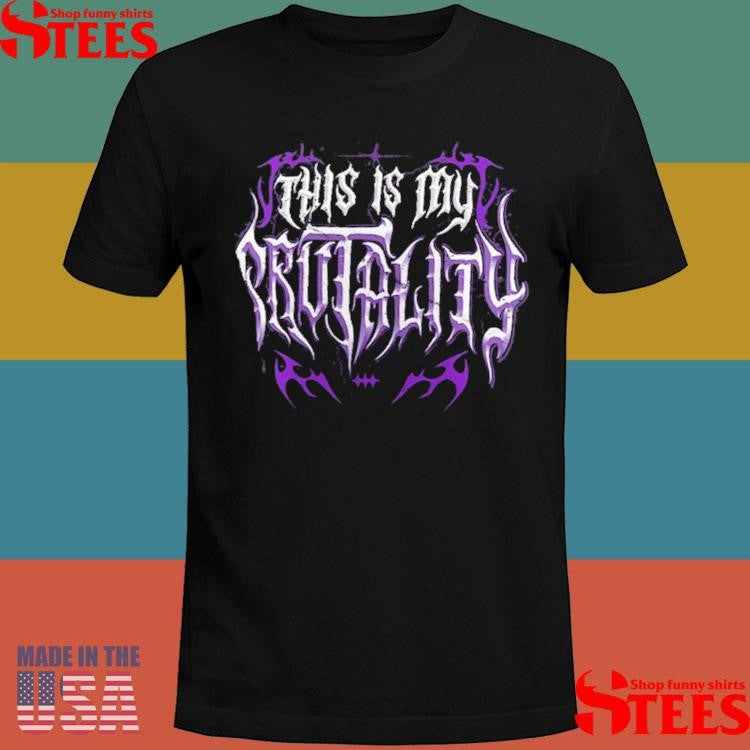 Rhea Ripley This Is My Brutality Logo Shirts