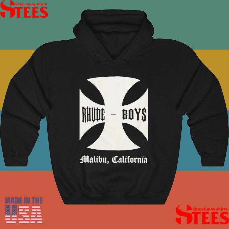 Rhude Boys Malibu California T-shirt