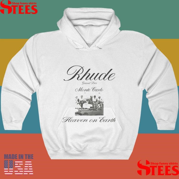 Rhude Grand Prix Monte Carlo Heaven On Earth Shirts