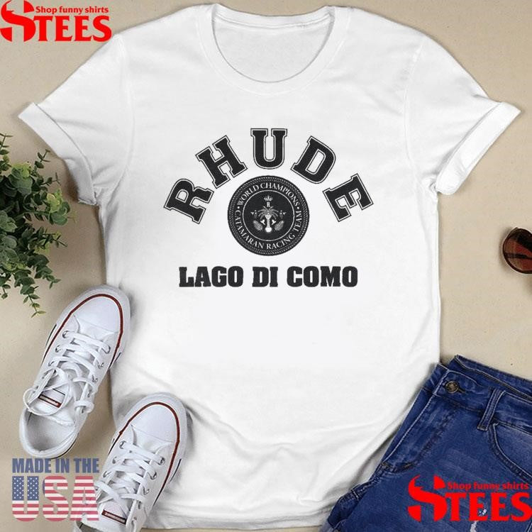 Rhude Rhude Lago Di Como Shirts