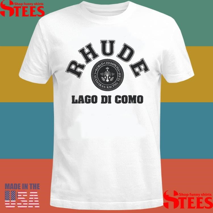 Rhude Rhude Lago Di Como Shirts