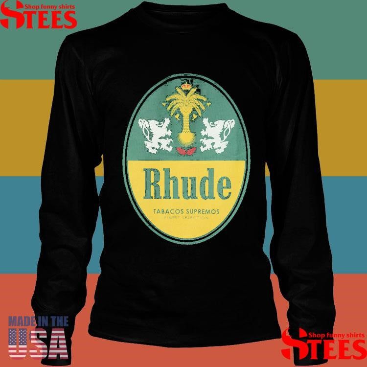 Rhude Tabacos Supremos Finest Selection Shirts