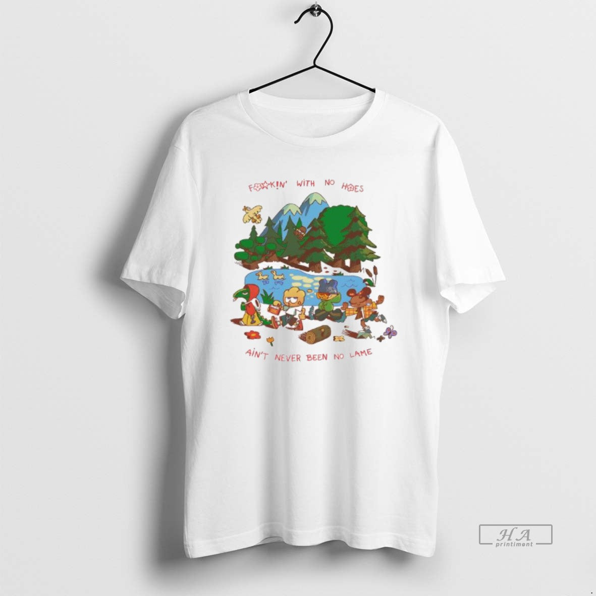Official Rhymezlikedimez Fookin With No Hoes Aint Never Been No Lame Graphic T-Shirts, Hoodie, Sweatshirt | CiraTrend.com