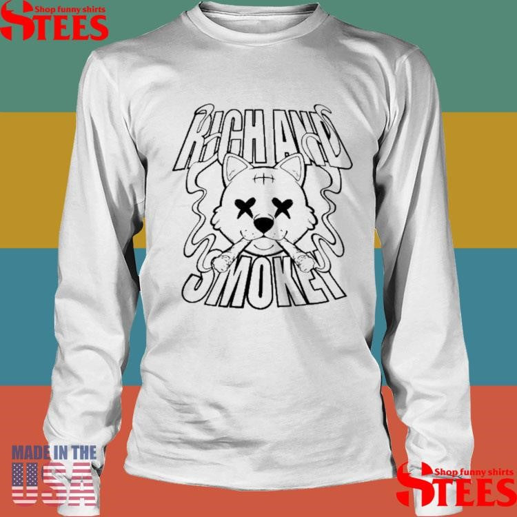 Rich And Smokey Color Drain Shirts