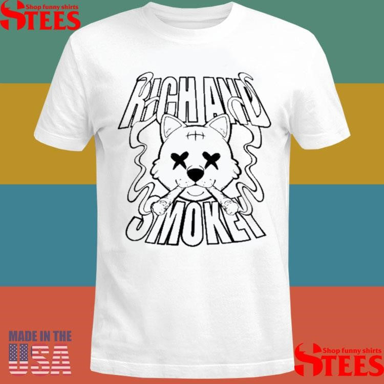 Rich And Smokey Color Drain Shirts