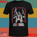 Richard Ashcroft Ra Live 2025 Cities Tour T-shirt