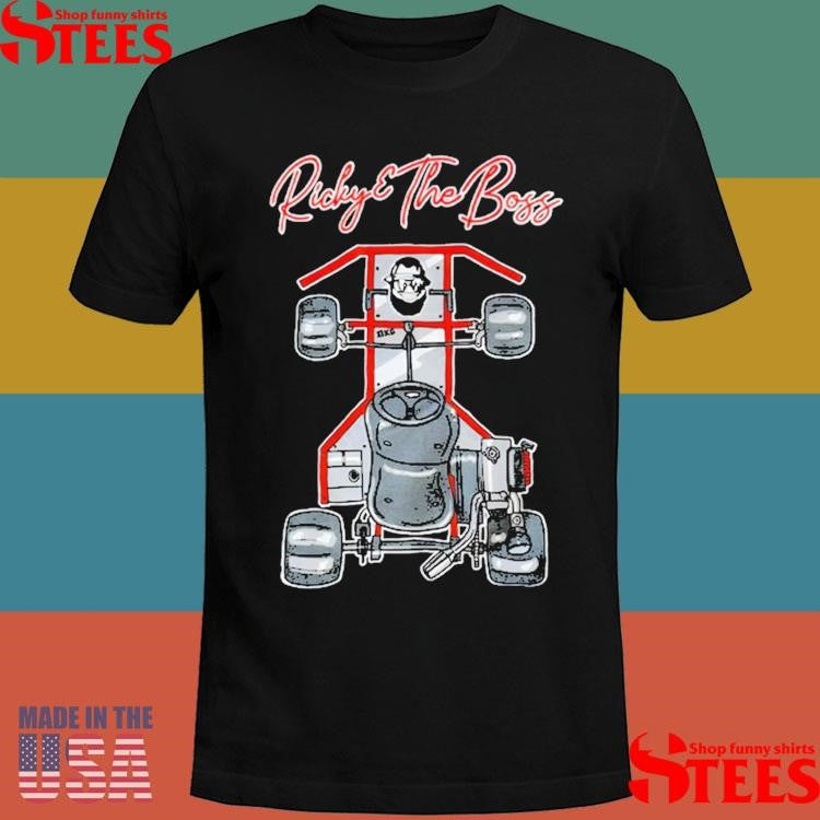 Ricky And The Boss Go Kart Shirts