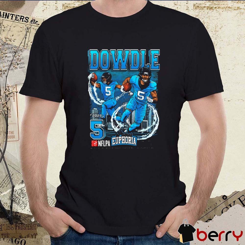Rico Dowdle Carolina Panthers NFL Football Planet Euphoria Artwork t-shirt