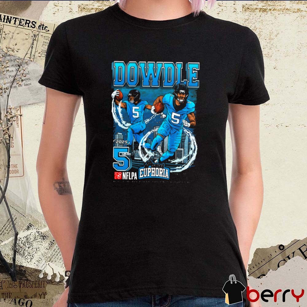 Rico Dowdle Carolina Panthers NFL Football Planet Euphoria Artwork t-shirt