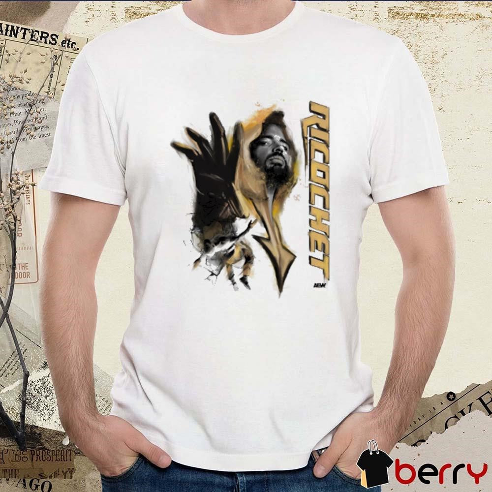 Ricochet – Unstoppable AEW t-shirt