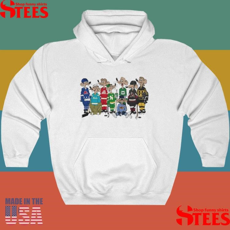 Rink Rats Hockey Players Cartoon Shirt