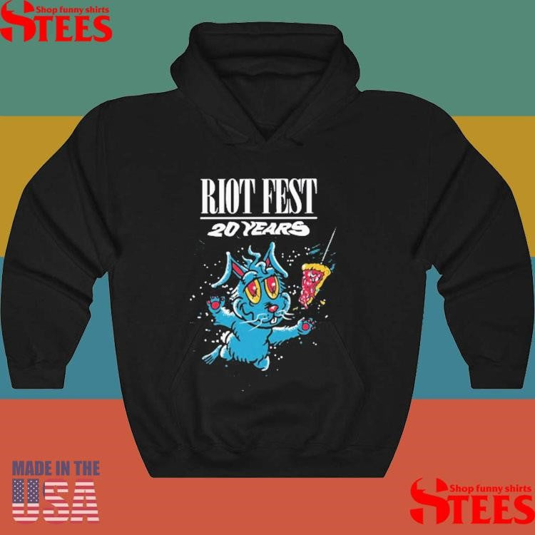 Riot Fest 20 Years Swimming Bunny Shirts