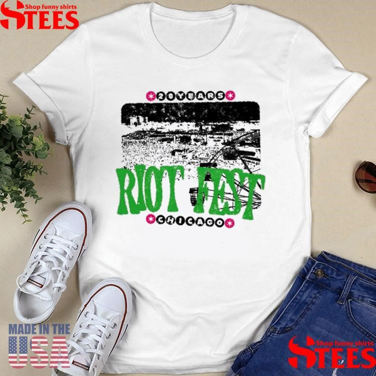 Riot Fest Ferris Wheel Chicago 20 Years Shirts