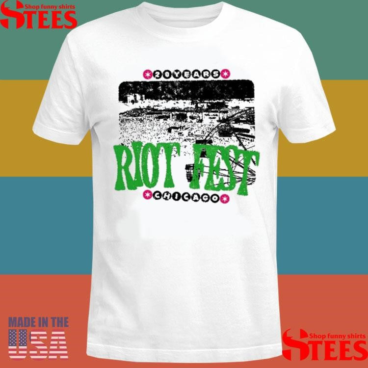 Riot Fest Ferris Wheel Chicago 20 Years Shirts