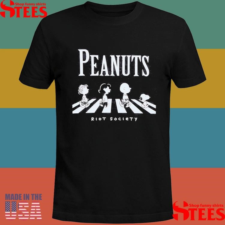 Riot Society Peanuts World Tour Shirts