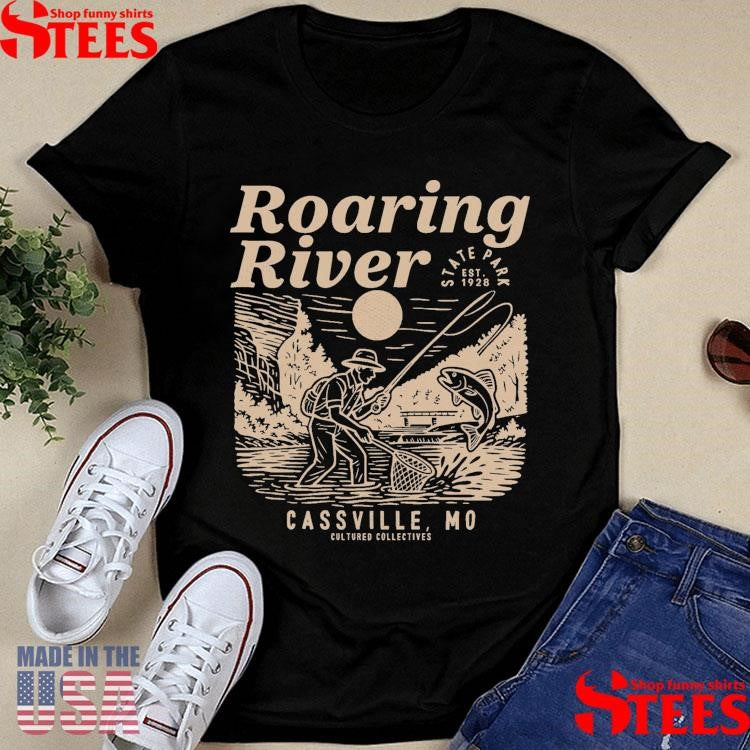 Roaring River Cassville Mo Cultured Collectives T-shirt