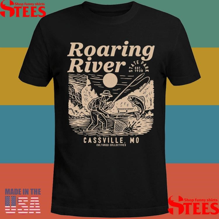 Roaring River Cassville Mo Cultured Collectives T-shirt