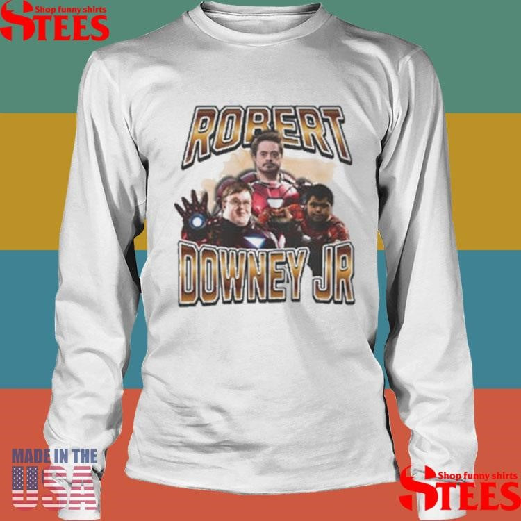 Robert Downey Jr Iron Man Tony Stark Shirts