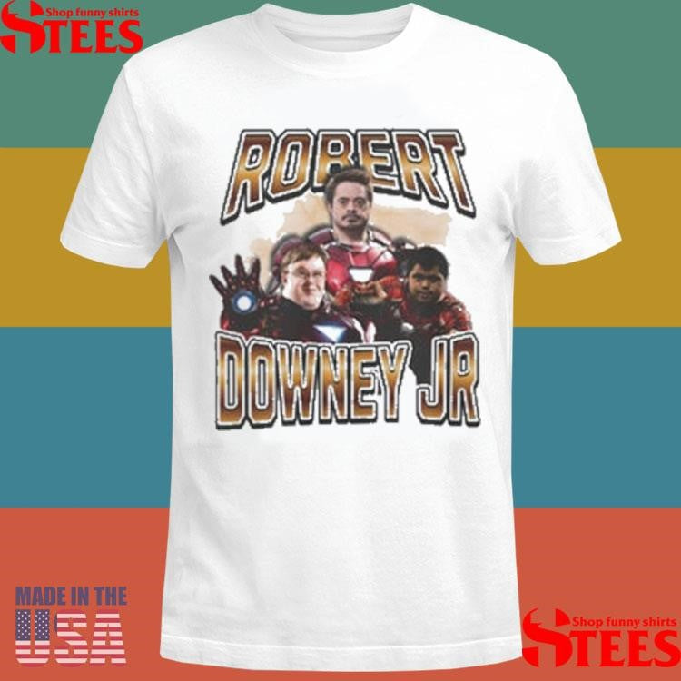 Robert Downey Jr Iron Man Tony Stark Shirts