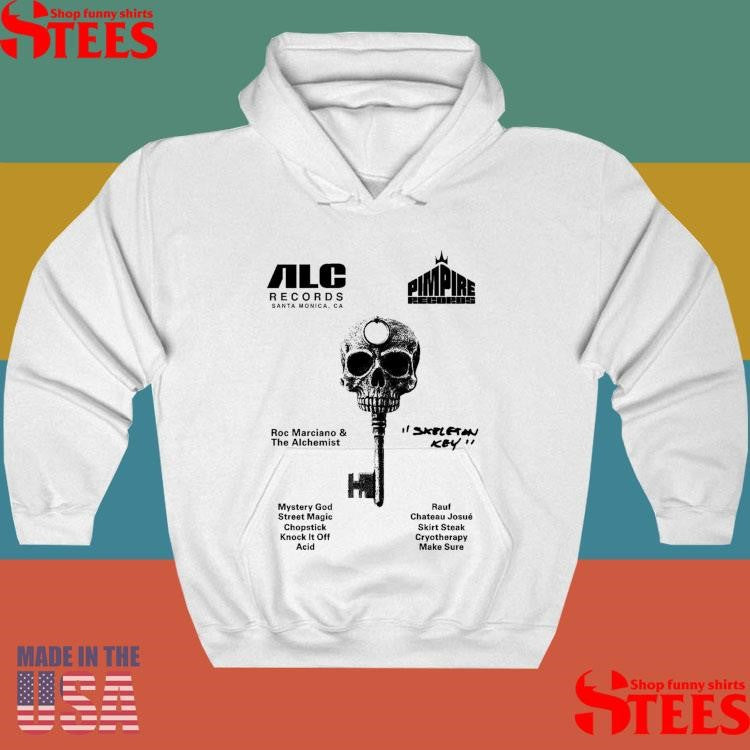 Roc Marciano The Skeleton Key Alc Records Santa Monica Ca T-shirt