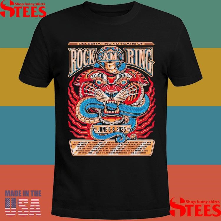 Rock Am Ring Shows On June 6-8 2025 In Nürburg, Germany Shirts