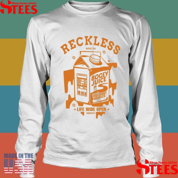 Rockless Golf Co Bogey Juice Life Wide Open Cboystv Shirts