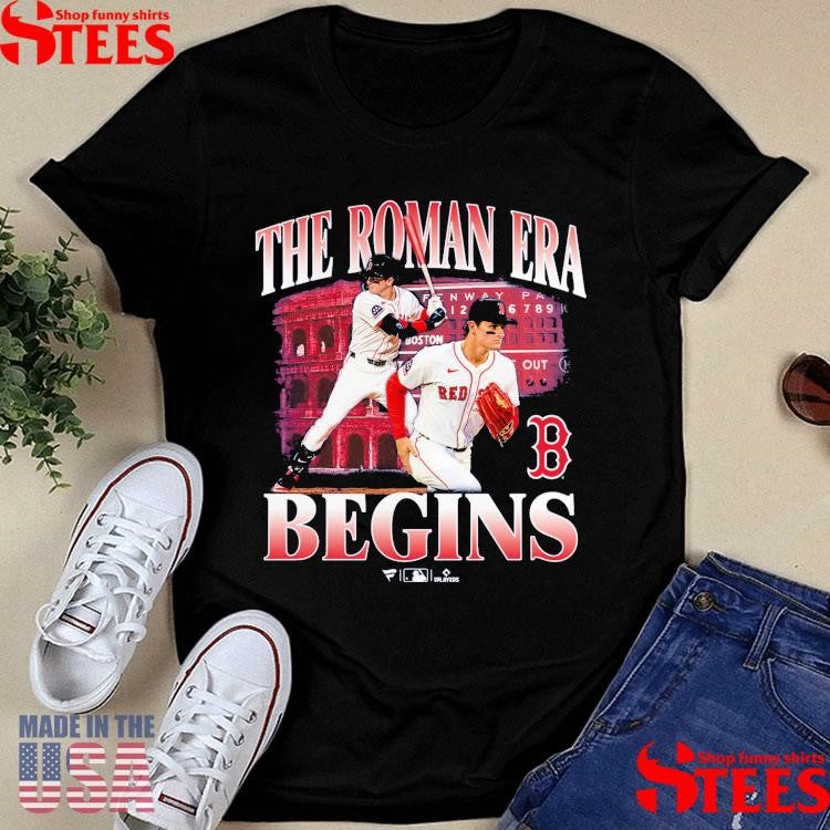 Roman Anthony The Roman Era Begins Boston Red Sox Player T-shirt