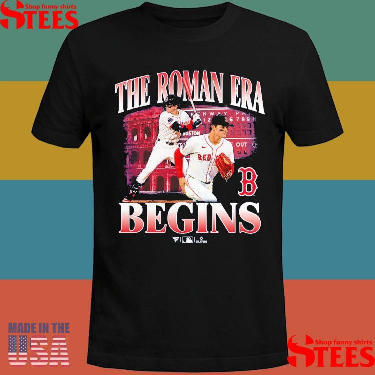 Roman Anthony The Roman Era Begins Boston Red Sox Player T-shirt