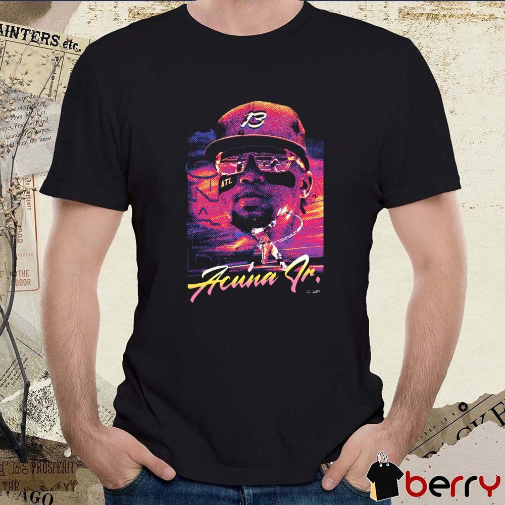 Ronald Acuna Jr. Summer Blockbuster Atlanta Braves MLB Graphic t-shirt