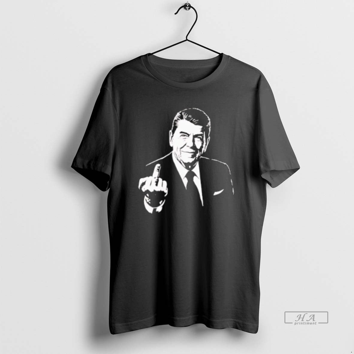 Official Ronald Reagan Middle Finger Retro T-Shirts, Hoodie, Sweatshirt | CiraTrend.com