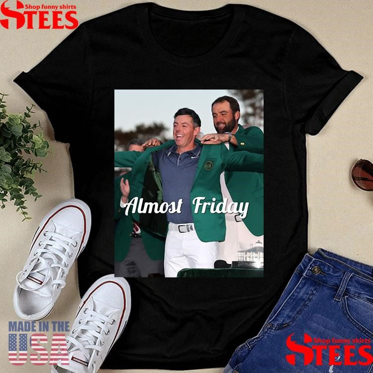 Rory Mcilroy Almost Friday Green Jacket Shirts