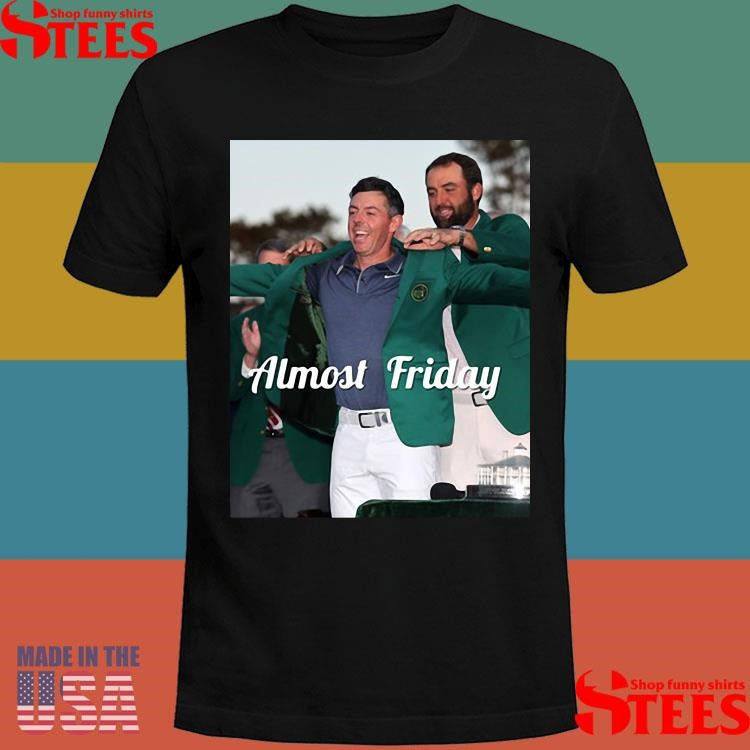 Rory Mcilroy Almost Friday Green Jacket Shirts