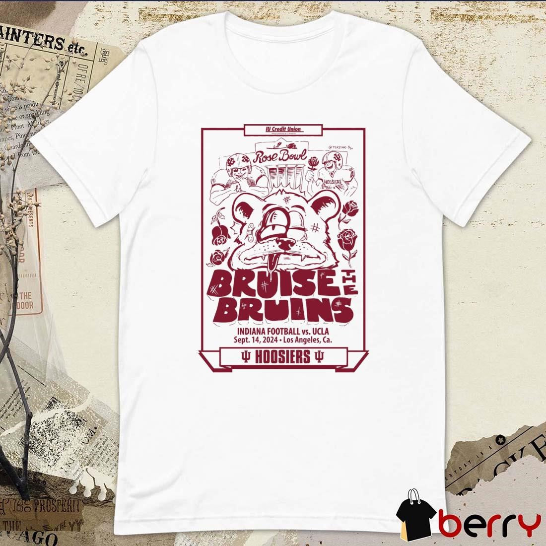 Rose Bowl Bruise The Bruins Indiana Hoosiers Football Vs UCLA Bruins Sep 14 2024 LA t-shirt