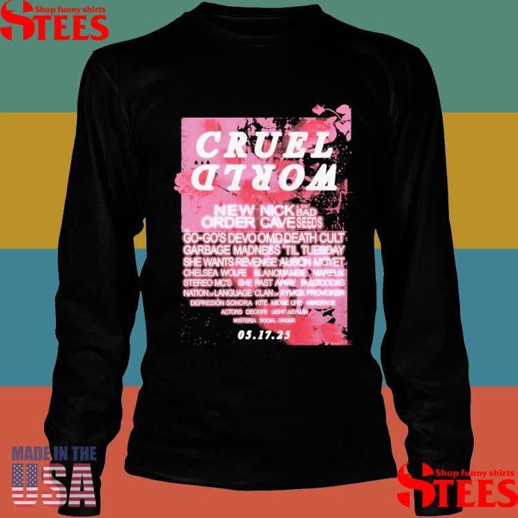 Roses Lineup Ruel World 5 17 25 Shirts