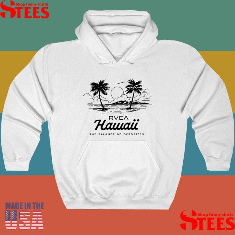 Rvca Hawaii The Balance Of Opposites T-shirts
