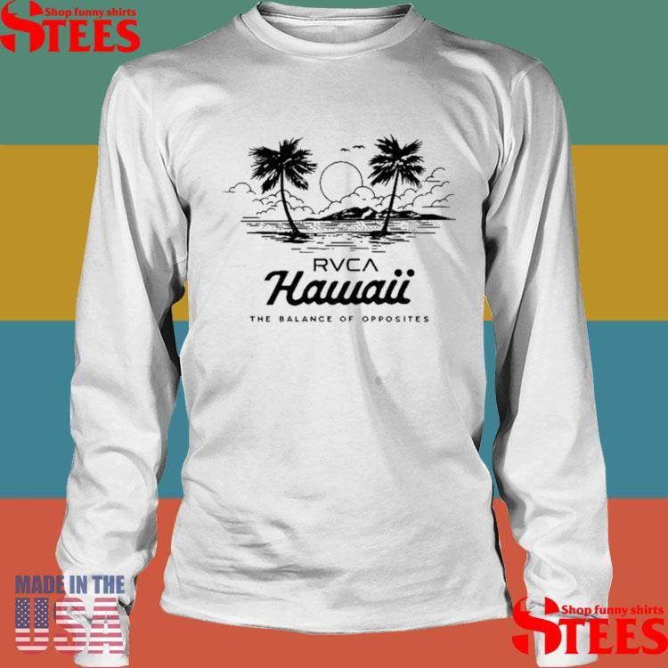 Rvca Hawaii The Balance Of Opposites T-shirts