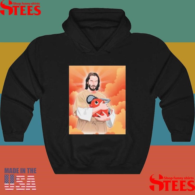 Ryan Colt Levy Keanu And Pochita Saint Wick T-shirt
