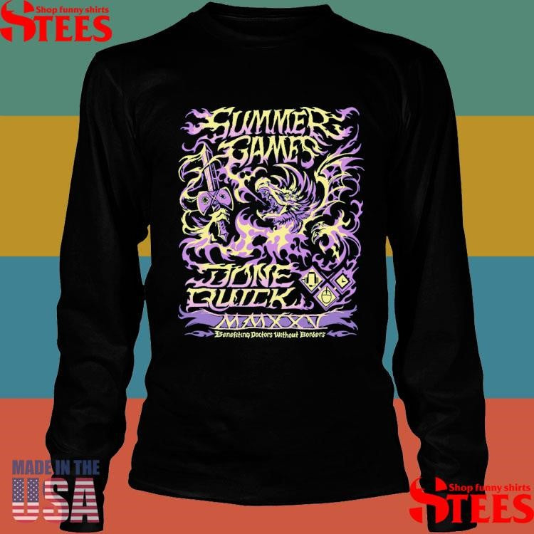 SGDQ25 Event Summer Games Done Quick Benefiting Doctors Without Borders T-shirt