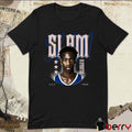 SLAM AJ Dybantsa BYU Cougars NCAA Remix Fanart t-shirt