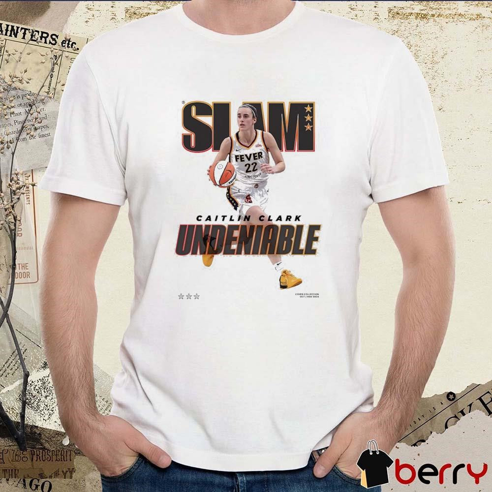 SLAM Caitlin Clark Indiana Fever NBA Undeniable 2024 t-shirt