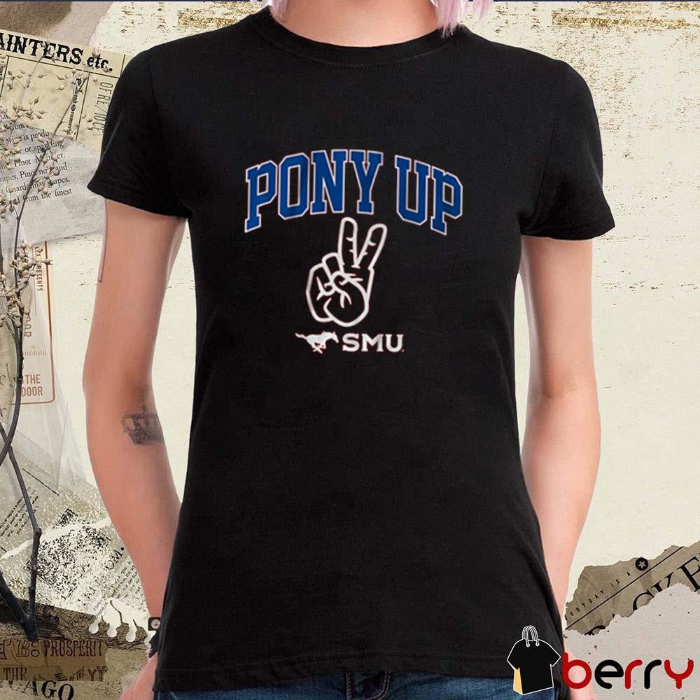 SMU Mustangs Football Pony Up t-shirt