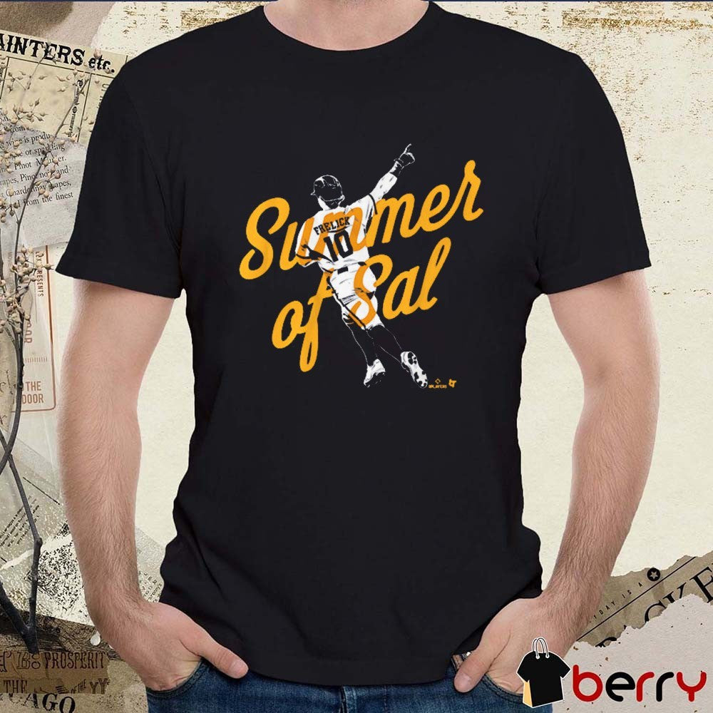 Sal Frelick Summer of Sal Milwaukee Brewers MLB 2025 Graphic t-shirt