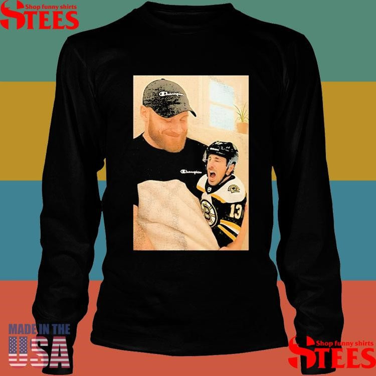 Sam Bennett Holding A Crying Marchand T-shirt